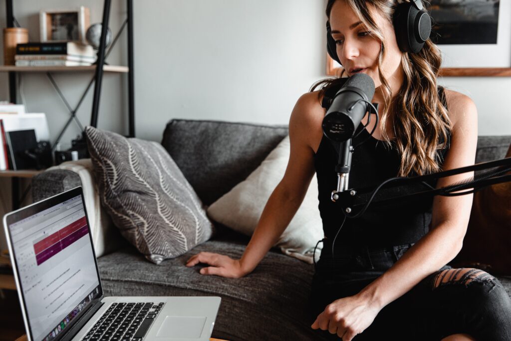sprzęt do realizacji podcastów